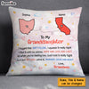Personalized To My Granddaughter Hug This Long Distance Pillow NB245 23O73 1