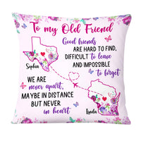 Personalized To My Old Friend Long Distance Pillow NB42 23O58 thumb 1