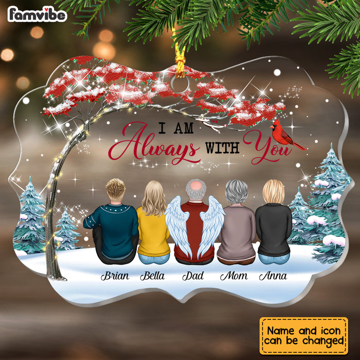 Personalized I Am Always With You Cardinal Benelux Ornament NB71 32O28 1