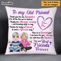 Personalized Old Friends Pillow NB101 85O69 thumb 1