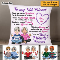 Personalized Old Friends Pillow NB101 85O69 thumb 1