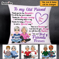 Personalized Old Friends Pillow NB101 85O69 thumb 1