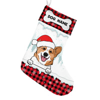 Personalized Dog Christmas Stocking NB92 85O73 thumb 1