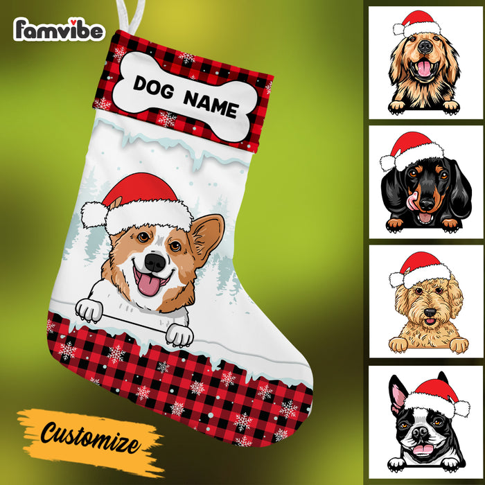 Personalized Dog Christmas Stocking NB92 85O73 1