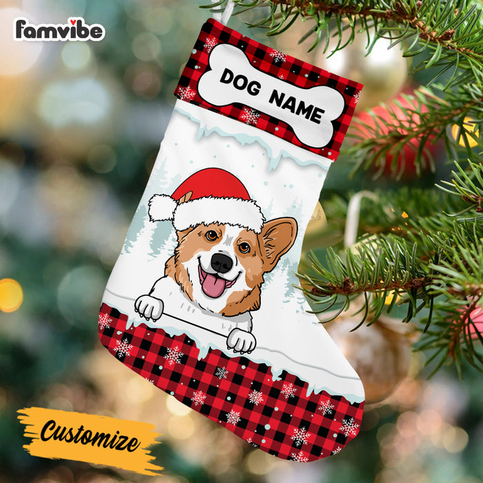 Personalized Dog Christmas Stocking NB92 85O73 1