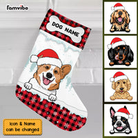 Personalized Dog Christmas Stocking NB92 85O73 thumb 1