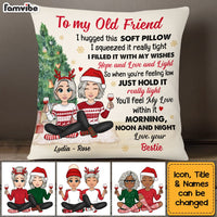 Personalized Old Friends Pillow NB82 85O53 thumb 1