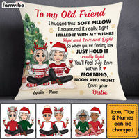 Personalized Old Friends Pillow NB82 85O53 thumb 1