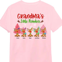 Personalized Grandma's Little Reindeer Shirt - Hoodie - Sweatshirt NB91 23O28 thumb 1