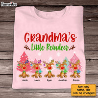 Personalized Grandma's Little Reindeer Shirt - Hoodie - Sweatshirt NB91 23O28 thumb 1
