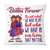 Personalized Friendship Friends Forever Old Friends Pillow NB93 23O53 thumb 1