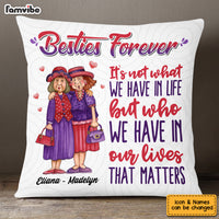 Personalized Friendship Friends Forever Old Friends Pillow NB93 23O53 thumb 1