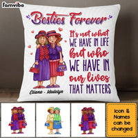 Personalized Friendship Friends Forever Old Friends Pillow NB93 23O53 thumb 1