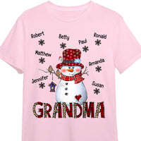 Personalized Grandma Snow Lady Shirt - Hoodie - Sweatshirt NB72 30O58 thumb 1