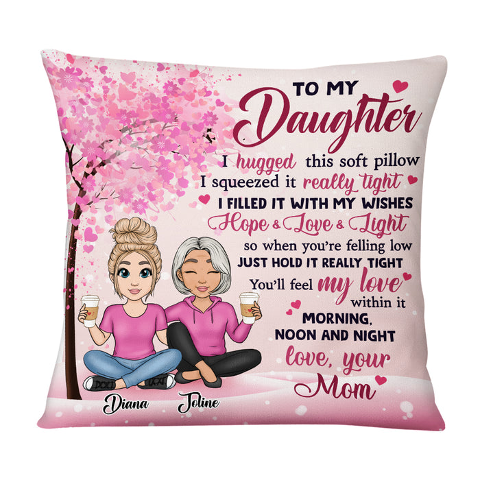 Personalized Daughter Pillow NB72 85O69 1