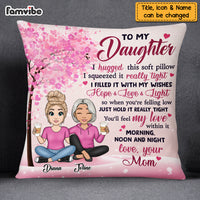 Personalized Daughter Pillow NB72 85O69 thumb 1