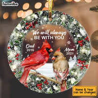 Personalized  Memorial Circle Ornament NB82 36O53 thumb 1