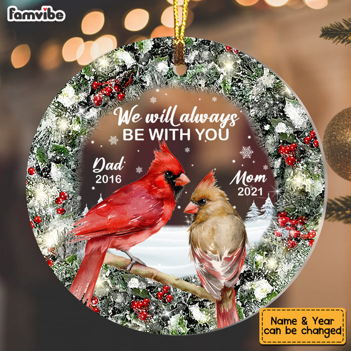 Personalized  Memorial Circle Ornament NB82 36O53 1