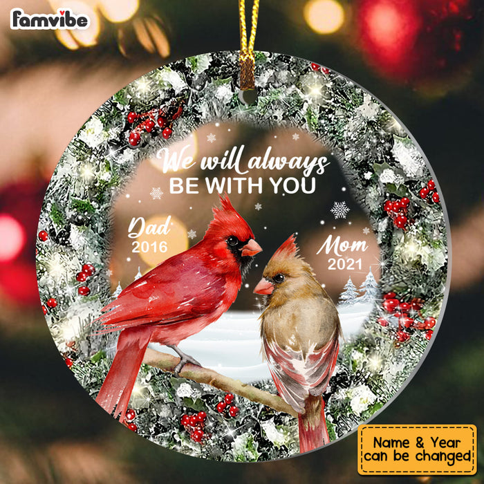 Personalized  Memorial Circle Ornament NB82 36O53 1