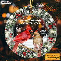 Personalized  Memorial Circle Ornament NB82 36O53 thumb 1