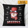 Personalized Grandma Snowman Pillow NB93 36O73 1