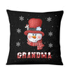 Personalized Grandma Snowman Pillow NB93 36O73 1