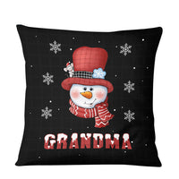 Personalized Grandma Snowman Pillow NB93 36O73 thumb 1