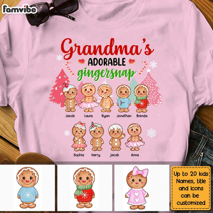 Personalized Grandma's Cookie  Gingersnap Shirt - Hoodie - Sweatshirt NB82 30O28 1