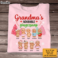 Personalized Grandma's Cookie  Gingersnap Shirt - Hoodie - Sweatshirt NB82 30O28 thumb 1