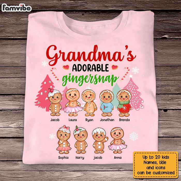Personalized Grandma's Cookie  Gingersnap Shirt - Hoodie - Sweatshirt NB82 30O28 1