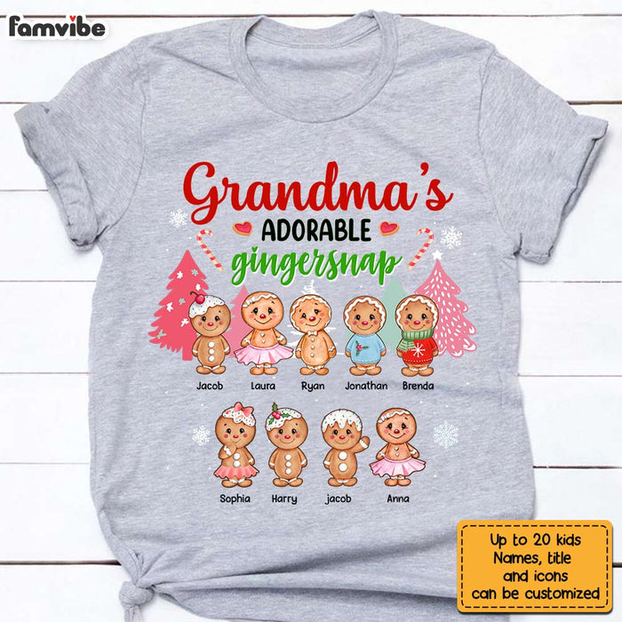 Personalized Grandma's Cookie  Gingersnap Shirt - Hoodie - Sweatshirt NB82 30O28 1
