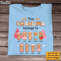 Personalized This Cookie Grandma Belongs To Shirt - Hoodie - Sweatshirt NB227 30O28 thumb 1