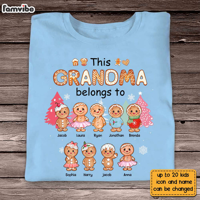 Personalized This Cookie Grandma Belongs To Shirt - Hoodie - Sweatshirt NB227 30O28 1