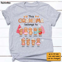 Personalized This Cookie Grandma Belongs To Shirt - Hoodie - Sweatshirt NB227 30O28 thumb 1