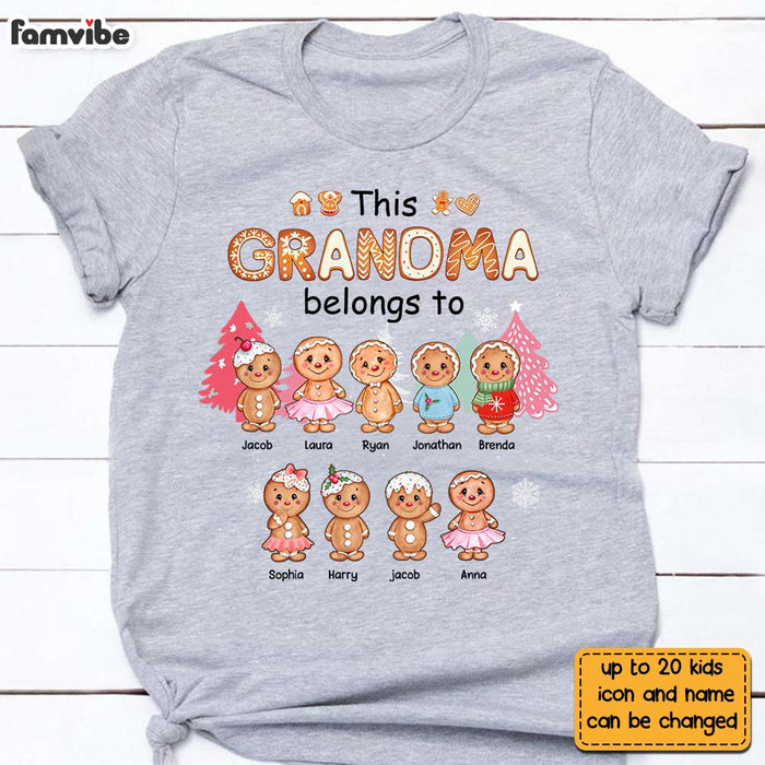 Personalized This Cookie Grandma Belongs To Shirt - Hoodie - Sweatshirt NB227 30O28 1