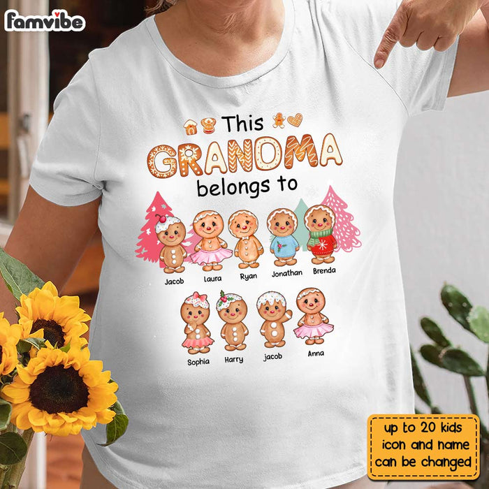 Personalized This Cookie Grandma Belongs To Shirt - Hoodie - Sweatshirt NB227 30O28 1