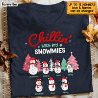 Personalized Snowman Grandma Shirt - Hoodie - Sweatshirt NB104 85O53 thumb 1
