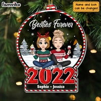 Personalized Friend Forever Ornament NB83 30O47 thumb 1