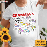 Personalized Grandma's Snow Angels Shirt - Hoodie - Sweatshirt NB225 30O28 thumb 1