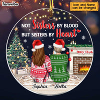 Personalized Friends Circle Ornament NB81 36O47 thumb 1