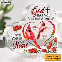 Personalized Cardinal God Has You Acrylic Plaque 21997 thumb 1