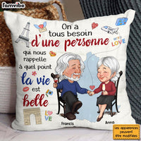 Personalized French Couple Gift À Quel Point La Vie Est Belle Pillow 30913 thumb 1