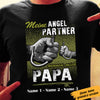 Personalized Dad Fishing  German Papa Angeln T Shirt AP131 26O53 1