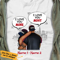 Personalized Couple Love I Love You Most T Shirt DB73 95O53 thumb 1