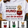Personalized Hund Mamma Swedish Dog My Mom Said I'm A Baby T Shirt AP73 67O47 1