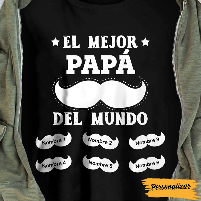 Personalized Papá Abuelo Spanish Dad Grandpa Fathers Day T Shirt AP283 67O47 1