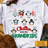 Personalized Grandma Chillin With My Penguins Shirt - Hoodie - Sweatshirt NB96 30O58 1