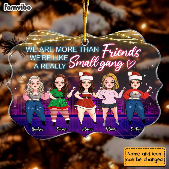 Personalized Friends Small Gang Benelux Ornament NB182 36O28 1