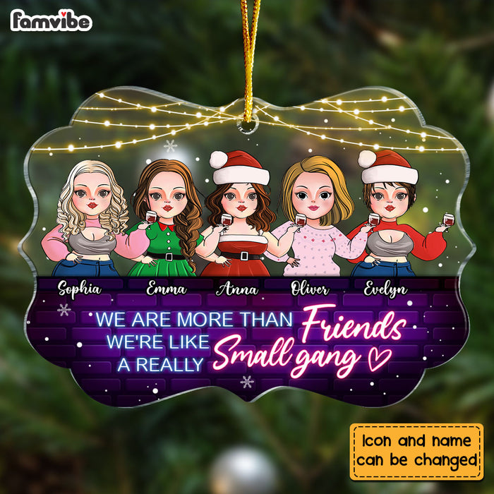 Personalized We Are More Than Friends Benelux Ornament NB122 36O28 1