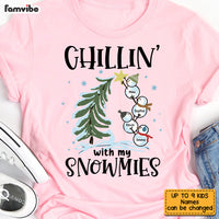 Personalized Grandma Snowman Stackable Shirt - Hoodie - Sweatshirt NB226 30O53 thumb 1